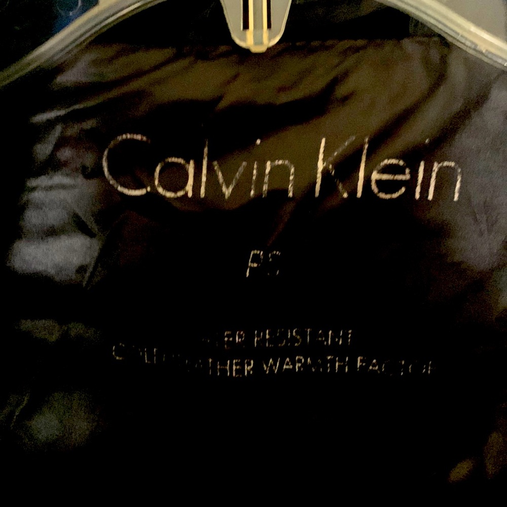 Navy blue Calvin Klein winter jacket very warm